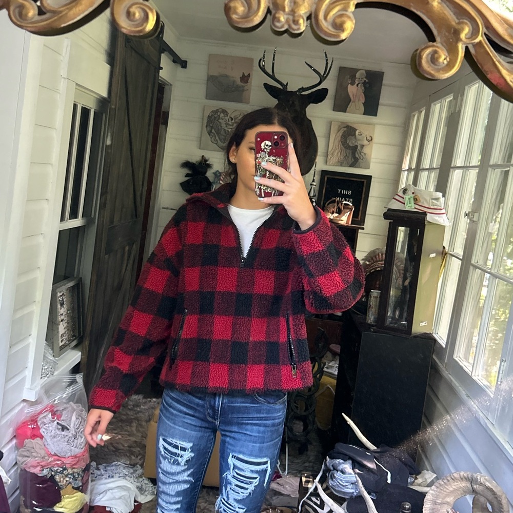 Boundless North Buffalo plaid coat